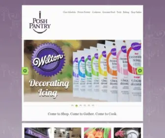 Poshpantry.ca(Kitchen Store) Screenshot