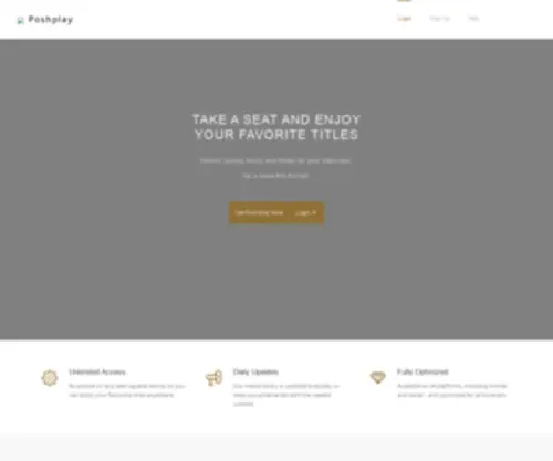 Poshplay.net(Unlimited Games) Screenshot