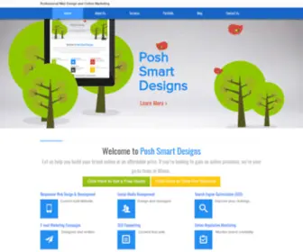 Poshsmartdesigns.com(Posh Smart Designs) Screenshot