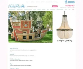 Poshtots.com(Baby Furniture) Screenshot