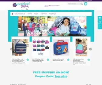 Poshykids.com(Kids' Backpacks) Screenshot