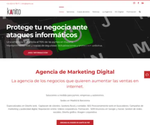 Posicionamientoweb-Seo.es(Agencia de Marketing digital y Publicidad Online Madrid & Barcelona) Screenshot