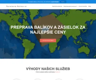 Posielanie-Balikov.sk(Preprava) Screenshot