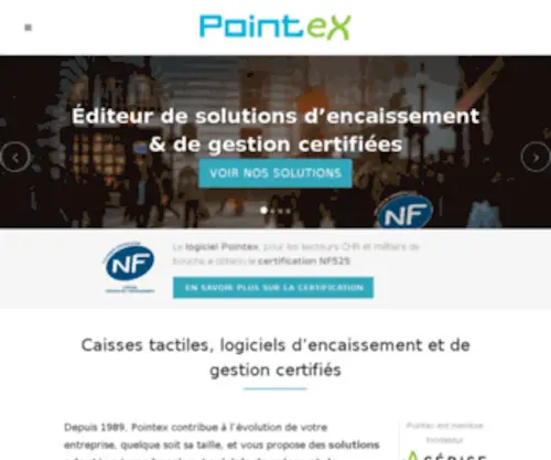 Posilog.fr(LOGICIELS & CAISSES TACTILES pour métiers de bouche) Screenshot