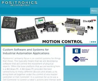 Posincorp.com(Positronics) Screenshot