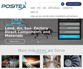 Positexinc.com(Online Parts Catalog) Screenshot