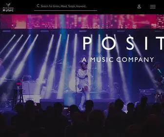 Positionmusic.com(Position Music) Screenshot
