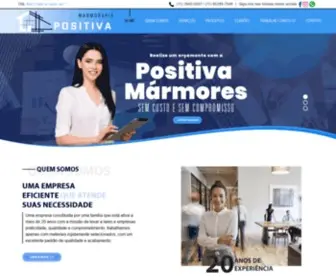 Positivamarmores.com.br(Positiva Marmores) Screenshot