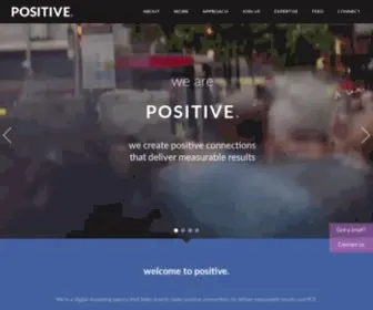 Positive.co.uk(Positive) Screenshot