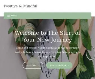 Positiveandmindful.com(Positiveandmindful) Screenshot