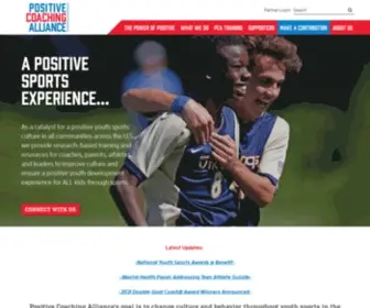 Positivecoach.org(Positive Coaching Alliance) Screenshot