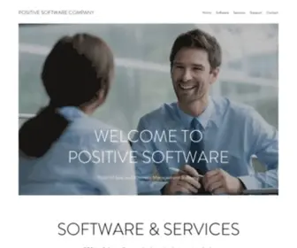 Positiveforbusiness.com(POSitive Software Company) Screenshot