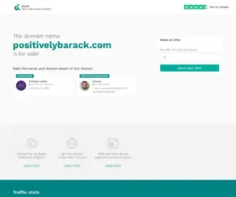 Positivelybarack.com(Positivelybarack) Screenshot
