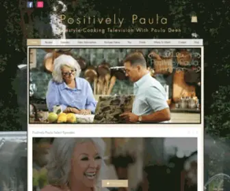 Positivelypaula.tv(Paula Deen's Positively Paula) Screenshot