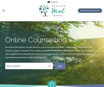 Positivemindworks.co(Online Therapy Australia) Screenshot