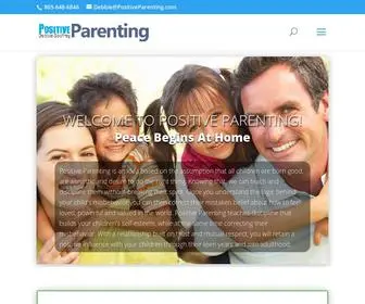 Positiveparenting.com(Positive Parenting teaches discipline) Screenshot