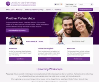 Positivepartnerships.com.au(Positive Partnerships) Screenshot