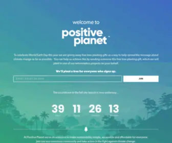 Positiveplanet.uk(Positive Planet) Screenshot