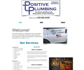 Positiveplumbingservices.com(Plumbing) Screenshot