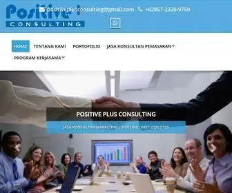 Positiveplusconsulting.com(Jasa Konsultan Marketing Online Terbaik di Indonesia) Screenshot