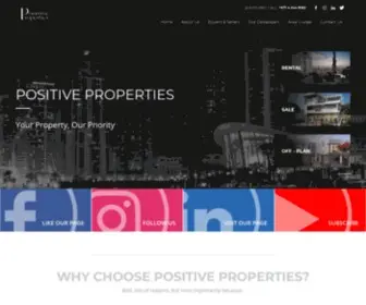 Positiveproperties.ae(Your Property) Screenshot