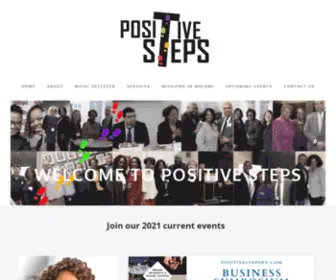 Positivestepsny.com(Positive Steps) Screenshot