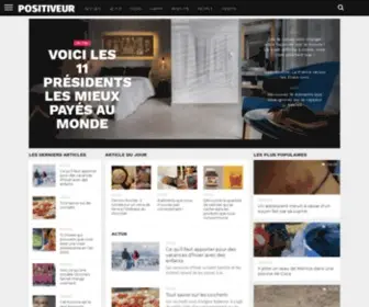 Positiveur.com(Positiveur) Screenshot