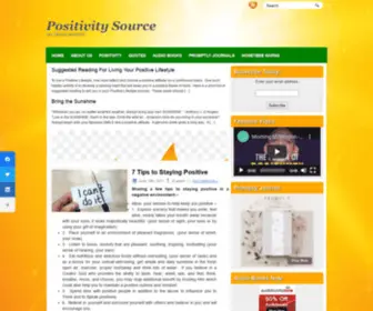 Positivitysource.com(Positivity Source) Screenshot