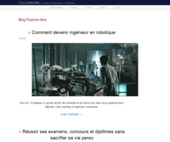 Positron-Libre.blog(Blog Positron) Screenshot