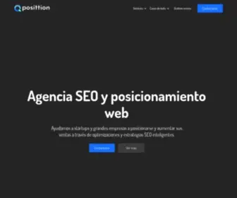 Posittion.com(Agencia SEO y Posicionamiento web) Screenshot