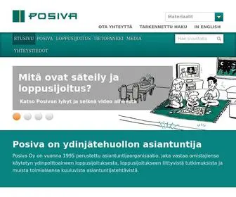 Posiva.fi(Etusivu) Screenshot
