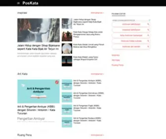 Poskata.com(Inspirasi & Literasi Kata) Screenshot