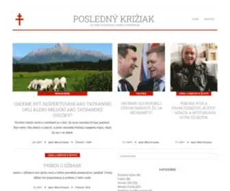 Poslednykriziak.sk(Posledný Križiak) Screenshot