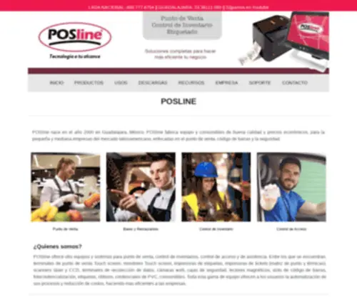 Posline.com.mx(Codigo de Barras) Screenshot