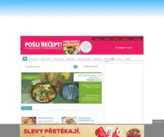 Poslirecept.cz(Vaření a recepty online) Screenshot