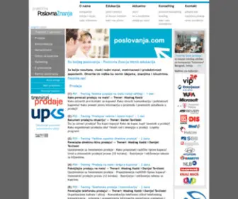 Poslovanja.com(Do boljeg poslovanja) Screenshot