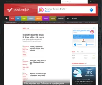 Poslovnjak.net(Sve važnije vijesti na jednom mjestu) Screenshot