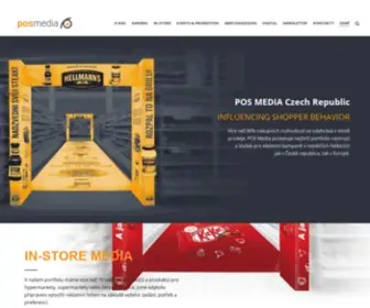 Posmedia.cz(POS Media) Screenshot