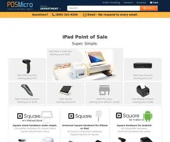 Posmicro.com(POSMicro Home) Screenshot