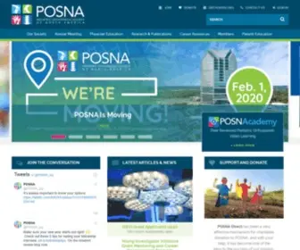Posna.org(Pediatric Orthopaedic Society of North America (POSNA)) Screenshot