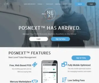 Posnext.com(Secondary Ticket Software) Screenshot
