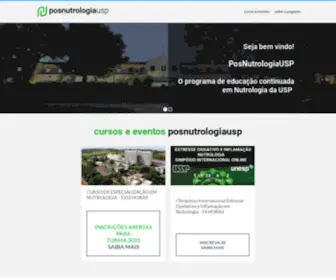 Posnutrologiausp.com.br(Pós) Screenshot