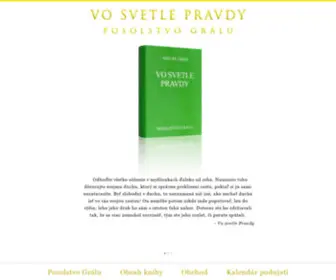 Posolstvo-Gralu.org(Grálu) Screenshot