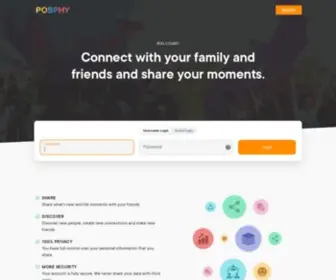 Posphy.com(Social) Screenshot