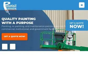 Pospisilpainting.com(Pospisil Painting) Screenshot