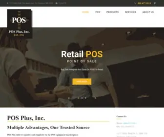 Posplusinc.com(POS Plus) Screenshot