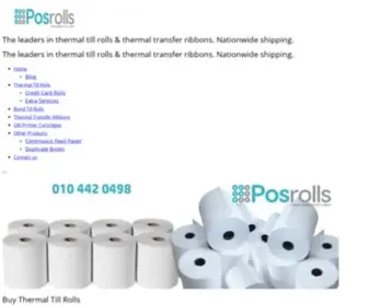 Posrolls.co.za(POS Rolls) Screenshot