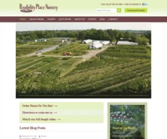 Possibilityplace.com(Possibility Place Nursery) Screenshot