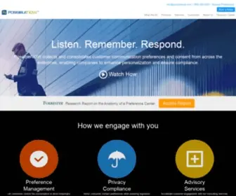 Possiblenow.com(Professional DNC Scrubbing & Preference & Consent Software Services) Screenshot