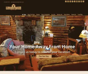 Possumlodgecabins.com(Possum Lodge Cabins) Screenshot